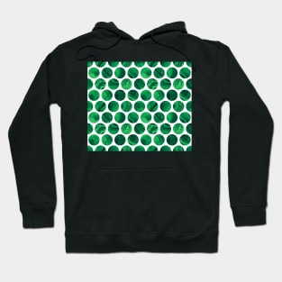 Malachite dots Hoodie